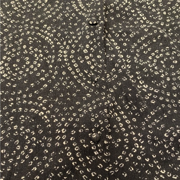 ANTHROPOLOGIE STARING AT STARS BUTTON DOWN DRESS SWIRL PRINT 90s INSPIRED - Picture 9 of 10